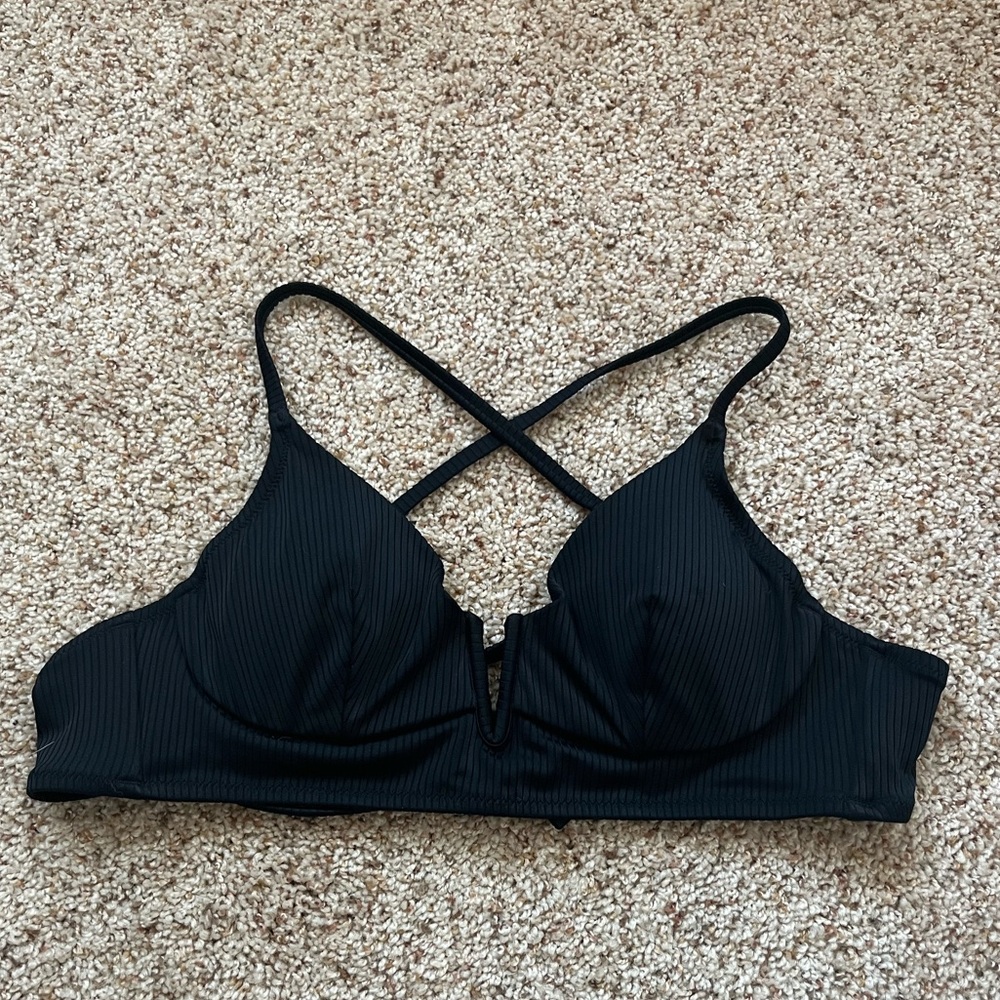 Sun & Shore Black Bikini Top